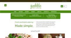 Desktop Screenshot of gobble.co.nz